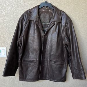 Forster Brown Leather Jacket